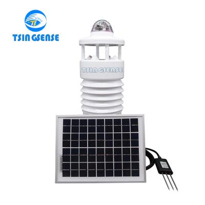 China WAS3000 Outdoor Wireless Agricultural Weather Station with Soil Moisture Sensor and Solar Radiation and Light Intensity Sensor for sale