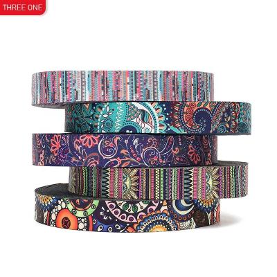 China Other Hot Sale Custom Printed Heat Transfer Ribbon 38mm50mm Polyester Printing Case Strap Backpack Shoulder Strap for sale