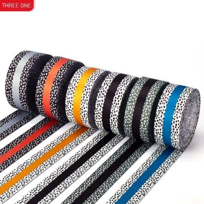 China Other Polyester Heat Transfer Ribbon Fabric 50mm Clothing Accessories Belt Polyester Heat Transfer Belt Shoulder Strap for sale