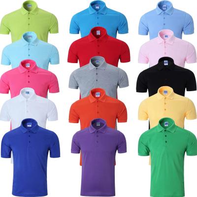 China Breathable Comfortable 100% Cotton Plus Size Polo T-shirts Mens Custom Blank Work Clothes Mens Golf Polo Shirts Wholesale for sale