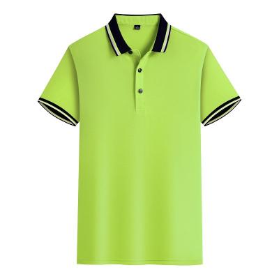 China Custom Made Polo T-shirt With Short Sleeve Anti-pilling Boutique T-shirt Wholesale Polo for sale