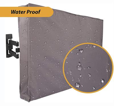 China Waterproof Premium Quality Never Fade Outdoor Waterproof and Weatherproof 65-70 inch TV Cover for sale