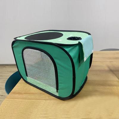 China Breathable Pet Drying Box, Portable Foldable Hands Free Grooming Doggie Hair Dryer Box Puppy Cage Dryer Travel Clearance Bags for sale