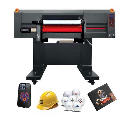 China Garment shops roll 4 head digital i3200 to roll dtf film sticker printer machine a1 3d industrial uv dtf printer for sale