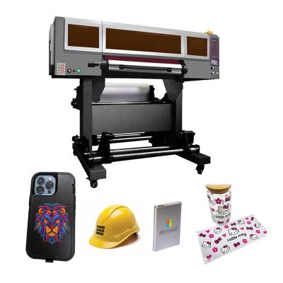 China Factory digital multi functional dtf uv printer 60cm with laminate 2 in 1 for sale