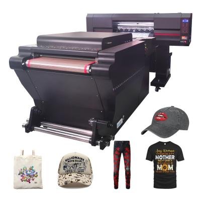 China Garment shops digital heat press machine dtf fluorescent printer dtf 9 color printer printer for T-shirts for sale