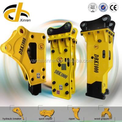 China 2.5-4.5ton Sosan SB30 Hydraulic Backhoe Loader Breaker Box Silenced Breaker Hammer for sale