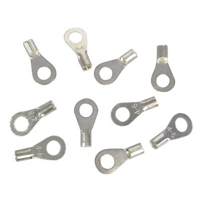 China Wire Factory Manufacturer Wholesale Crimp Connector Connecting Terminals Metal Stamping Cable Hook Terminals Crimp Type Lugs for sale