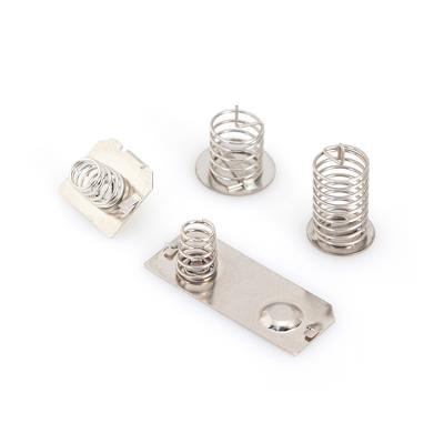 China Chinese Suppliers Spiral Customize High Precision Wire Formed Contact Spring Stainless Steel Contact Button Bending Spring for sale