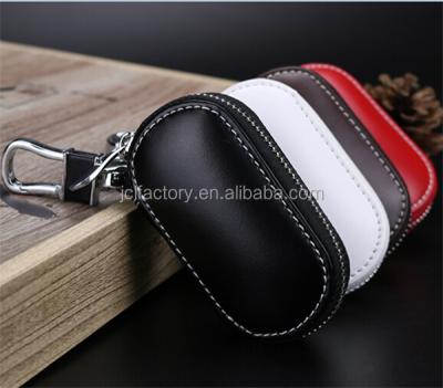 China Protect New Men Car Key Leather Wallet Key Case For Car Key Pocket for sale