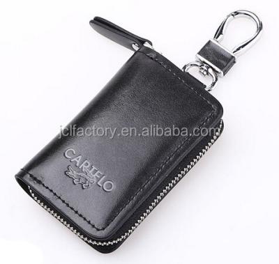 China Protect Car Key 2015 Manufacture Men Leather Car Key Holder Case for sale