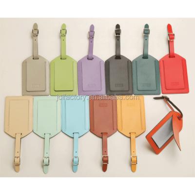 China Promotional Gifts PU Personalized Luggage Tags Wedding Favors for sale