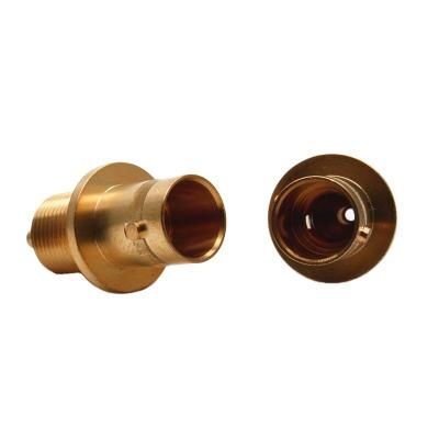 China Aluminum CNC Machining Custom Metal Brass Parts By Mechanical Lathe Milling for sale