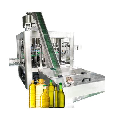 China Automatic Food Olive Oil Filling Machine Frying Oil Filling Line for sale