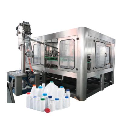 China Full Automatic Beverage Aluminum Foil Sealing Rinsing 3-in-1 Monoblock Filling Packing Machine for sale