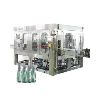 China Beverage Drinking Water Glass Bottle Filling Packing Machine Bottling Line Equipment for sale