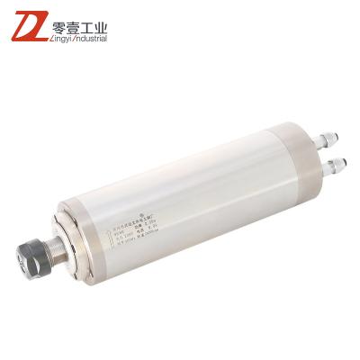 China CNC Engraving Machine 2.2kW Engraving Machine Spindle Motor 80 Diameter Round Machine Shaft for sale