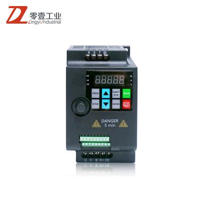 China Smoothly Pickup Running Motor China Supplier 3 Phase 0.75kw AC Drive Or 380v 220v Frequency Inverter for sale