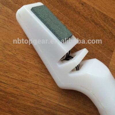 China Durable plastic handshake knife and scissors sharpener for sale