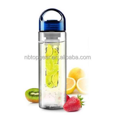 China Viable BPA Free Plastic Filter Infuser Water Bottle for sale