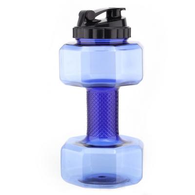 China 2500ml Dumbbell Shape Water Bottle Sustainable Jumbo GYM for sale