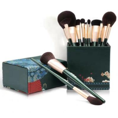 China Luxury Round Cardboard Round Makeup Materials Brush Cortex Square Packaging Recycled Tube Box for sale