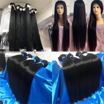 China Wholesale Cuticle Aligned Silky Straight Wave Virgin Hair Raw Unprocessed Straight Hair Bundles Peruvian Hair Weave Bundles Cheap Grade 10a for sale