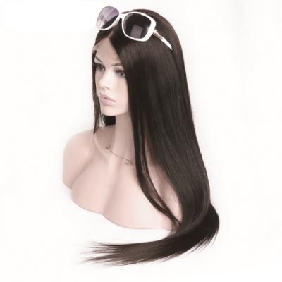 China Body Wave Ready To Ship 13*4 150% Density 16-28 Inch Hair Wig Silky Straight Shiny Supplier for sale