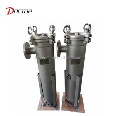 China A plurality of compact can be parallel stainless steel bag filter housing industrial filter housing water filter system for sale