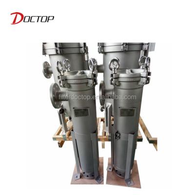 China A plurality of compact can be parallel industrial filter manufacturers liquid bag filter systems bag filter housing for sale