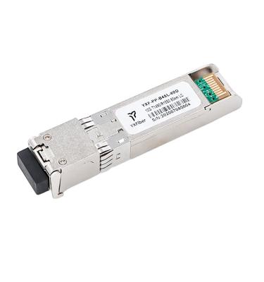 China FTTH FTTB FTTX Network MSA SFF-8472 Single Fiber 1490/1550nm 80km 10G SFP+ Fiber Optic Module for sale