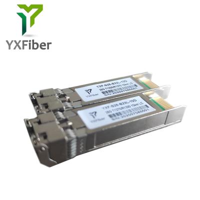 China FTTX 25G SFP28 BIDI 10km 1270nm/1310nm LC Connector WDM Module SFP Optical Transceiver for sale