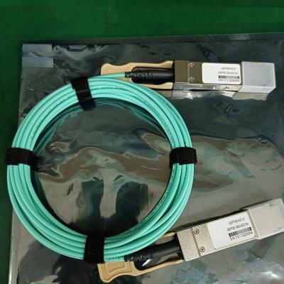 China 40G Ethernet Cable Active Optical Ethernet Cable QSFP28 100G AOC 5m 10m 15m for sale