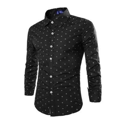 China Sustainable Formal Mens Shirts Full Sleeve Business Office Dress Shirts For Men for sale