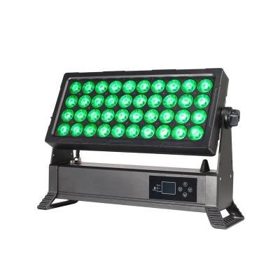 China Outdoor Stage Event 40pcs*10w RGBW 4 in 1+RDM led light Sweden system dmx+wireless waterproof wash for sale