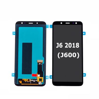 China Fix Broken Phone Screen LCD For Samsung Galaxy J6 2018 Mobile Phone J600 LCD Digitizer Display Touch Screen Replacement for sale