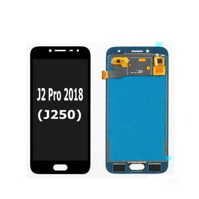 China Fix Phone Broken Screen For Samsung Galaxy J2 Pro 2018 J250 J250F LCD Display Touch Screen Digitizer Assembly Adjust Shine for sale