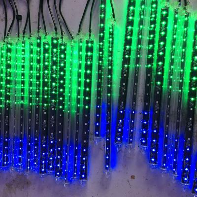 China Theme Park DMX Nightclub Lighting 360 Degree Flexible Led Vertical Meteor Tube Light 3d Disco Tube for sale