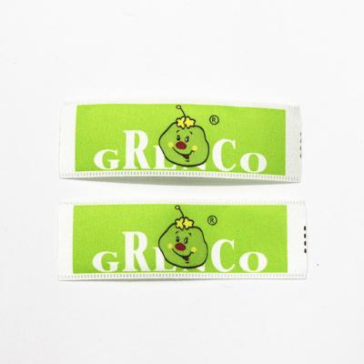 China Sustainable Custom Neck Wash Care Labels For T Shirts Label Manufacturer for sale