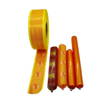 China Plastic Sausage Casings Custization Printing Sausage Color Sausage Casings for sale