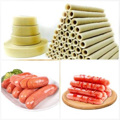 China 20mm Natural Colour Food Grade Edible Casings For Sausages for sale