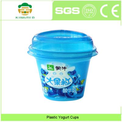 China Eiscreme-Schalen DER FDA-ISO-Dreieck-Plastikjoghurt-Schalen-6Oz mit Deckeln zu verkaufen