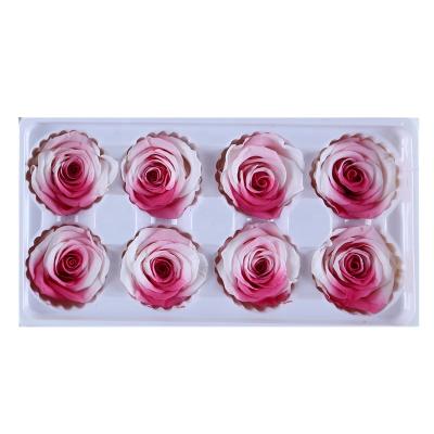 China The real romantic preserved dry Rose Factory wholesale price rose boxed head to buy the natural dry decorative flowers for sale