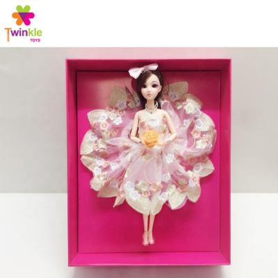 China DIY TOY Princess Pretty Doll Baby Girl Doll 11.5inch Fashion Doll for sale