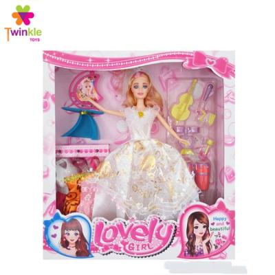 China 11.5 Inch Cartoon Toy Wholesale Doll Toy Princess Doll Fashion Doll for sale