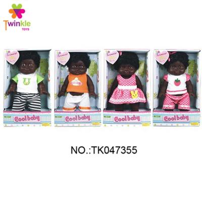 China DIY TOY Kid Toy 11.5 Inch Doll African American Black Reborn Doll for sale