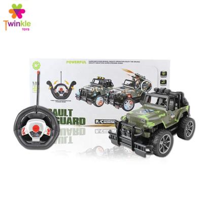 China New RC Model Children 1:15 Scale 5 Channel With Light Mini Toys RC Car for sale