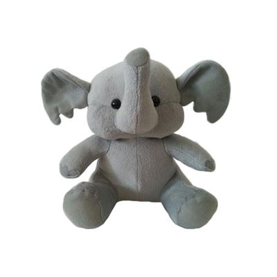 China Custom Gray Stuffed Plush Toy OEM Soft Plush Elephant Toy for sale