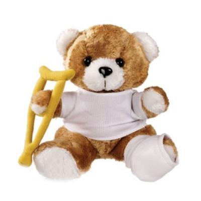 China Wholesale Cute Plush 25cm Get Well Soon Plush Stuffed Custom Teddy Bear With Shirt For Patient Patient Gift for sale