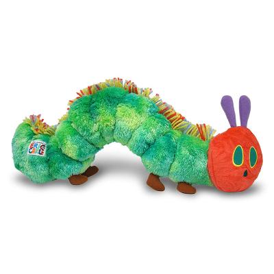 China Colorful Caterpillar Plush Cute Soft Stuffed Animal Doll Toy for sale